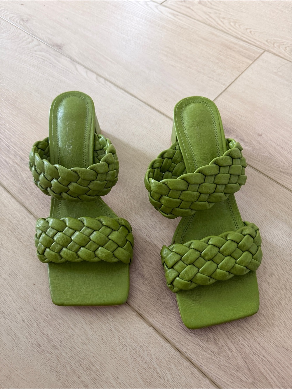 Green heels